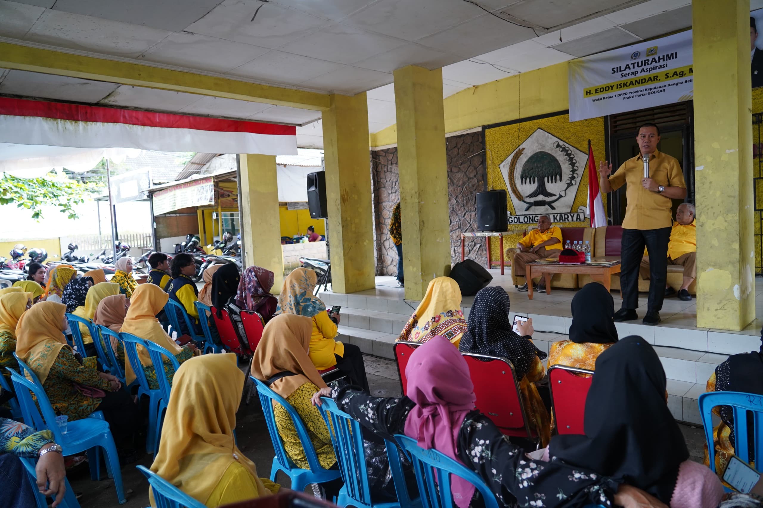 Reses di Pangkalpinang, Eddy Iskandar Prioritaskan Penanganan Sampah dan Banjir