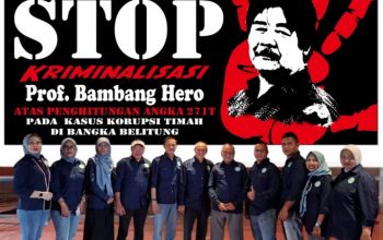 FKMB Se-Jabodetabek Desak Stop Kriminalisasi Akademisi dalam Kasus Tipikor Timah