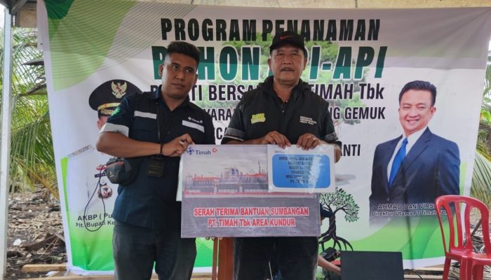 PT Timah Salurkan CSR untuk Dua Masjid di Kepulauan Meranti