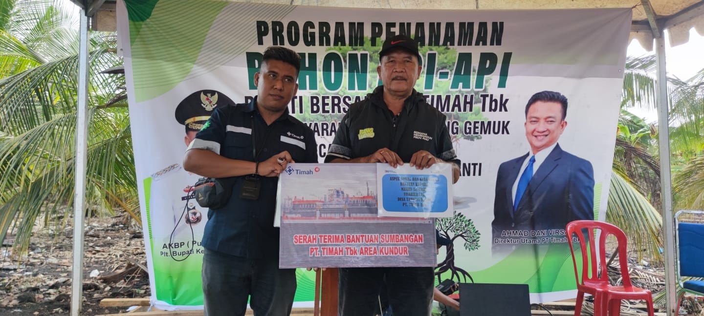 PT Timah Salurkan CSR untuk Dua Masjid di Kepulauan Meranti