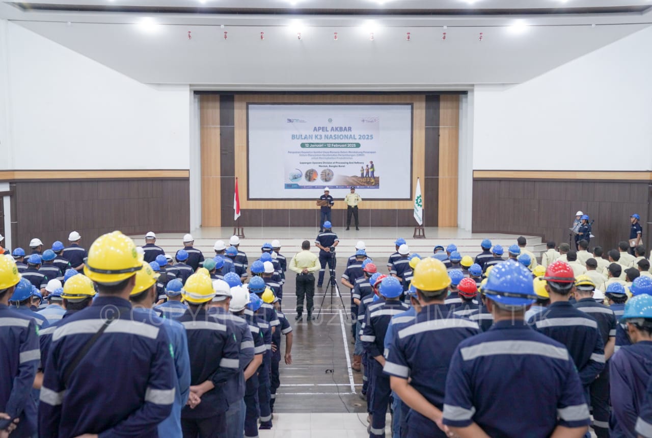 Apel Akbar K3 Nasional, PT Timah Perkuat Komitmen Keselamatan dan Produktivitas