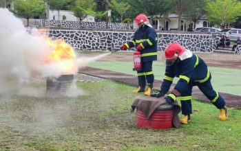 PT Timah Tbk Tingkatkan Kesadaran K3 melalui Lomba Penanganan Kebakaran dan 5R