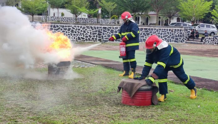 PT Timah Tbk Tingkatkan Kesadaran K3 melalui Lomba Penanganan Kebakaran dan 5R