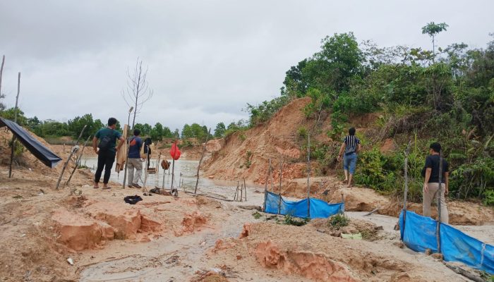 Polres Bangka Selatan Tindaklanjuti Keluhan Petani Terkait Limbah Tambang di Desa Rias