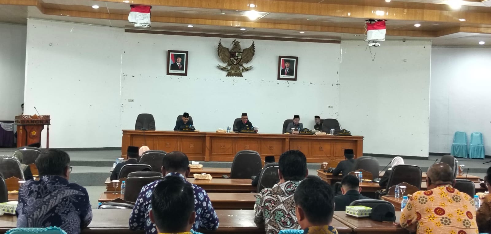 DPRD Bangka Gelar Paripurna, Bahas Raperda Pajak Daerah dan Perlindungan Lahan Pertanian