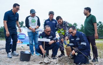 Sinergi PT Timah dan Pemda, 500 Pohon Buah Ditanam untuk Masa Depan Hijau