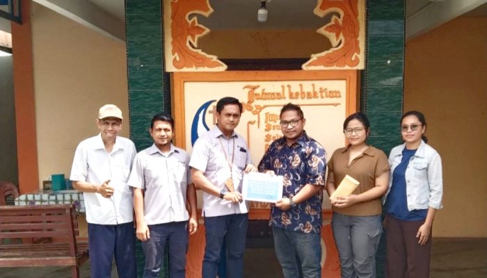 Dukung Perayaan Natal Oikumene, PT Timah Serahkan Bantuan ke BKAG Pulau Kundur