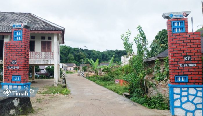 PT Timah Bangun Gapura di Kawasan Tanjung Pakdan