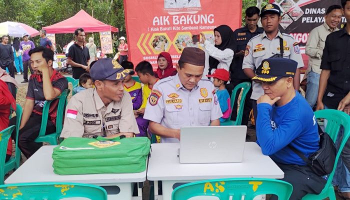Dishub Basel Hadirkan Edukasi Keselamatan dan Layanan Uji KIR di Aik Bakung Desa Airgegas