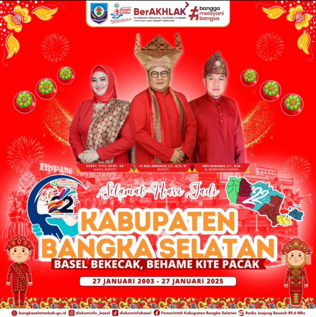 HUT Bangka Selatan ke 22