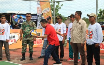 Bupati Bangka Selatan Resmi Buka IJTI Open Volleyball Championship 2025