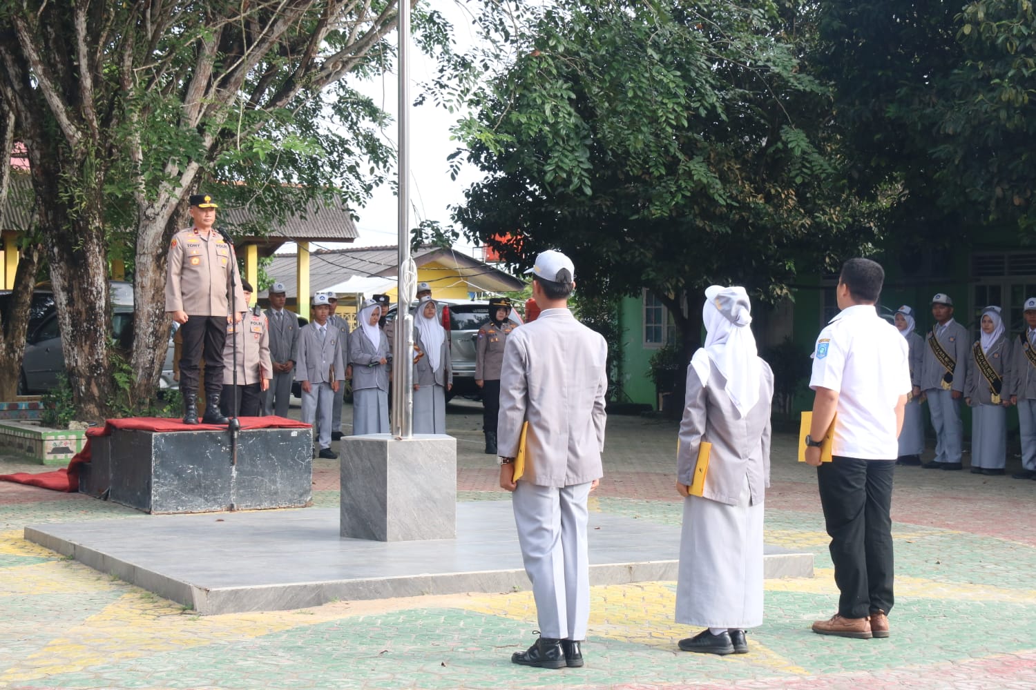 Wakapolda Babel Ajak Guru dan Siswa SMAN 1 Pangkalpinang Tolak Geng Motor