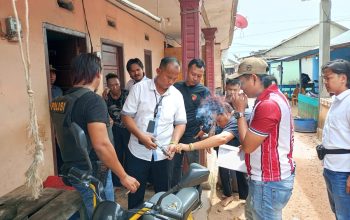 Simpan Senpi Rakitan di Bak Mandi, Pria di Toboali Diciduk Polisi