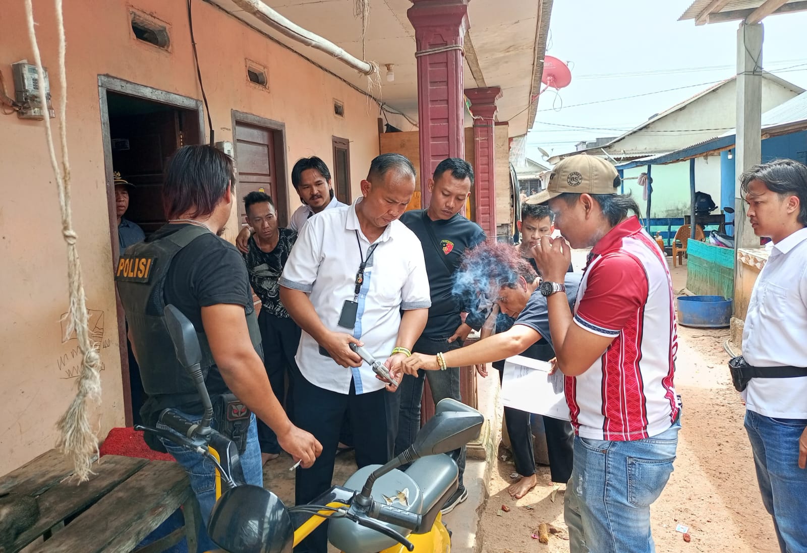 Simpan Senpi Rakitan di Bak Mandi, Pria di Toboali Diciduk Polisi