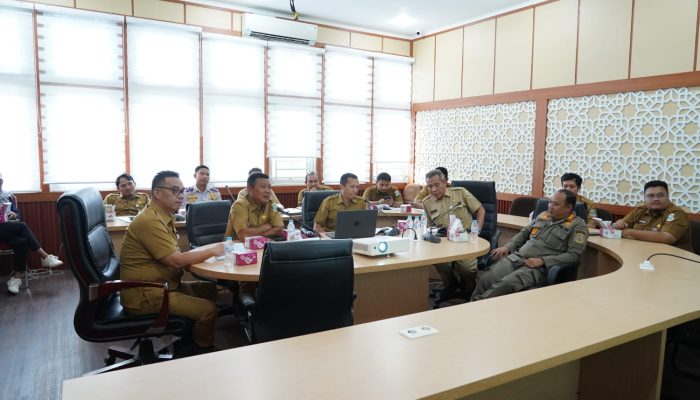 Sekda Pangkalpinang Gelar Rapat Koordinasi, Bahas Penertiban Reklame