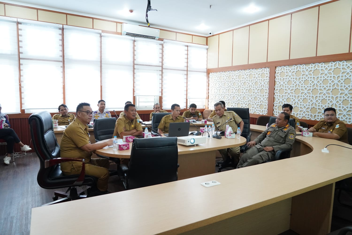 Sekda Pangkalpinang Gelar Rapat Koordinasi, Bahas Penertiban Reklame