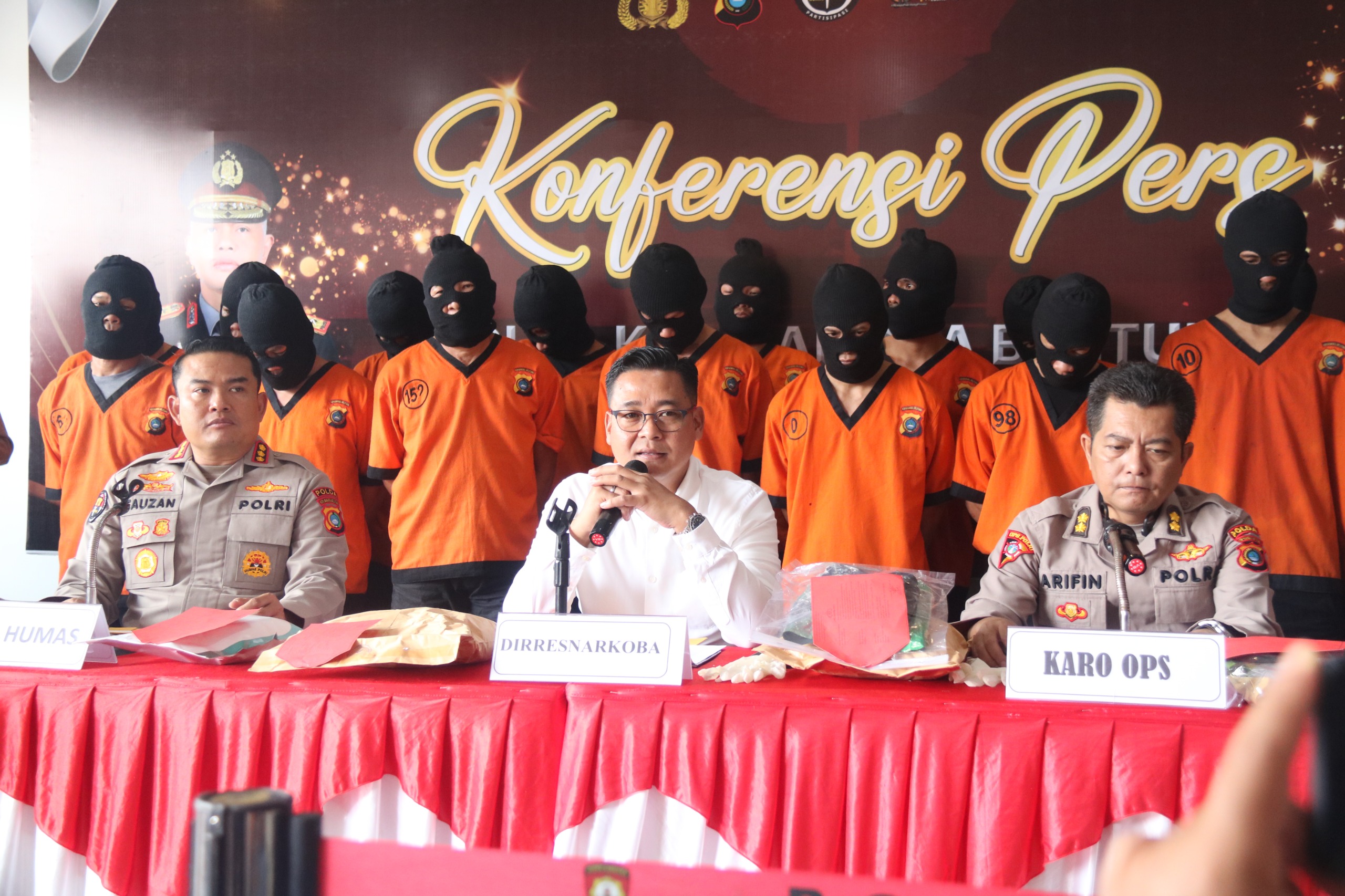 Polda Babel Sita Barang Bukti Narkoba Senilai Rp 7,3 Miliar dalam Ops Antik Januari 2025