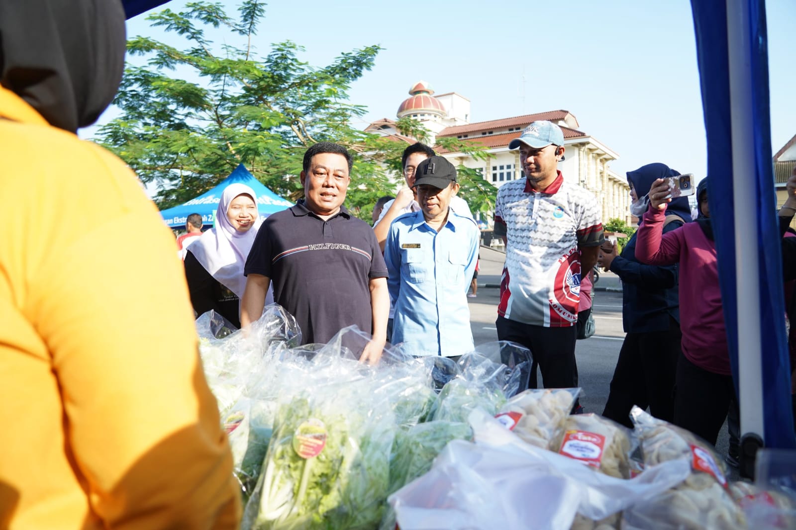 Pemkot Pangkalpinang Ajak Pegawai Hidup Sehat Melalui Senam Bersama dan Cek Kesehatan Gratis