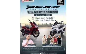 Honda Babel Hadirkan PCX Exclusive Night di Belitung