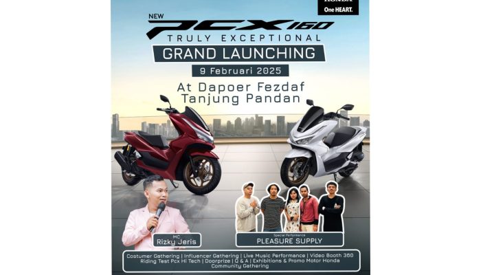 Honda Babel Hadirkan PCX Exclusive Night di Belitung