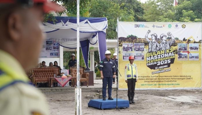 Semangat K3 Nasional di PT Timah Area Belitung