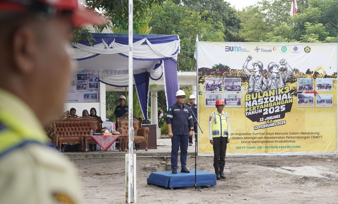 Semangat K3 Nasional di PT Timah Area Belitung