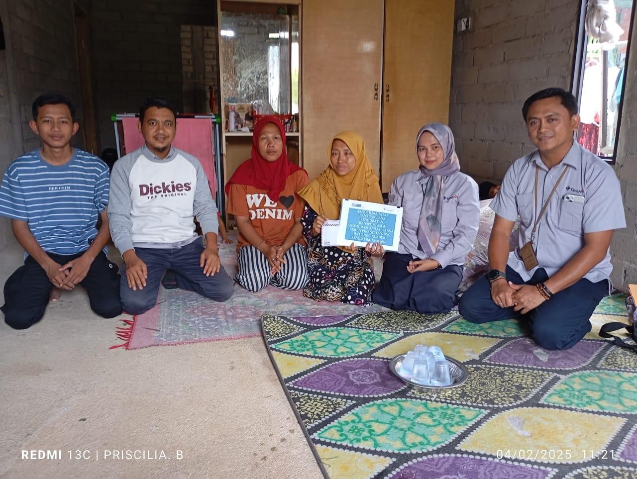 Lia, Penderita Tumor Otak di Karimun Ucap Syukur Atas Bantuan PT Timah