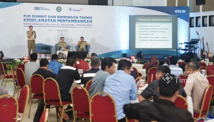 PT Timah Genjot Standar K3 Pertambangan Lewat PJO Summit