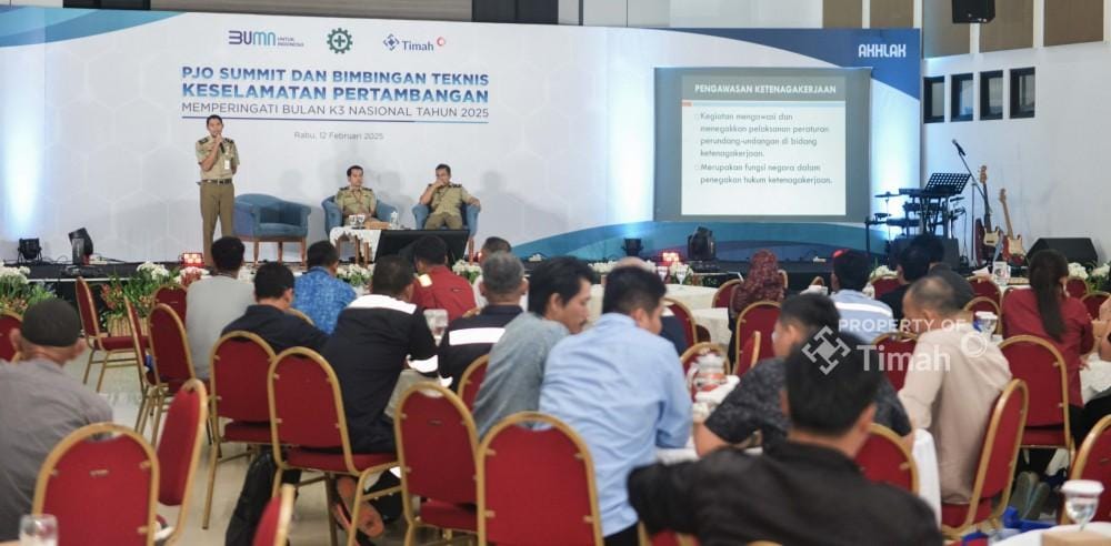 PT Timah Genjot Standar K3 Pertambangan Lewat PJO Summit