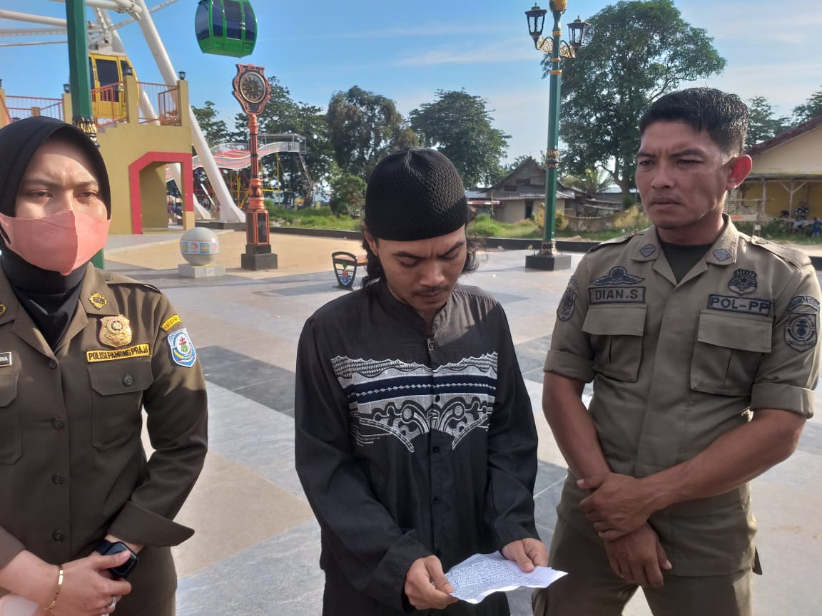 Bikin Geger, Foto Mahluk Halus di Bianglala Toboali Ternyata Hoaks, Pengunggah Minta Maaf