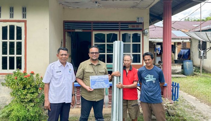 PT Timah Renovasi Rumah Warga di Belitung Timur