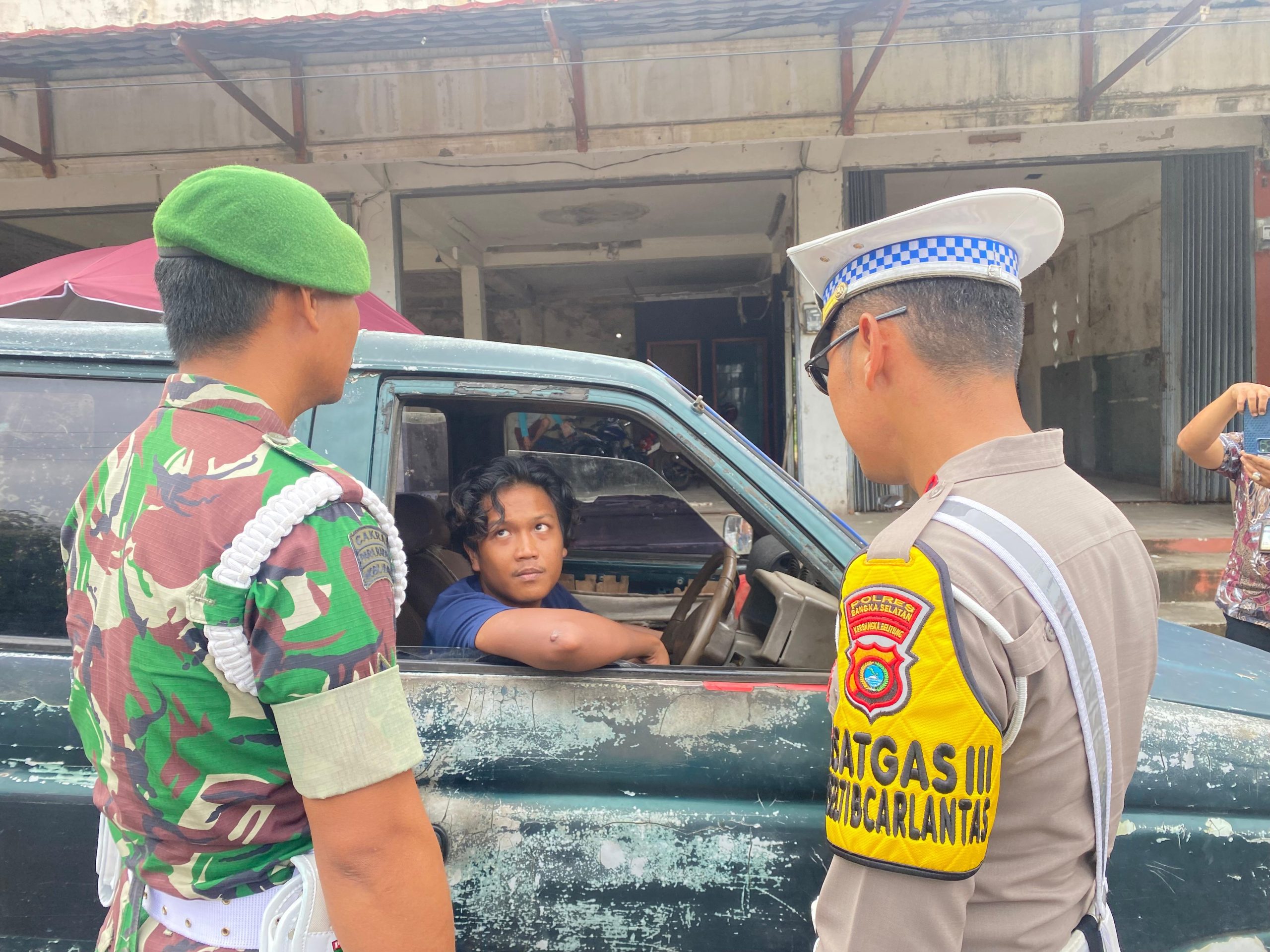 26 Kendaraan Terjaring Operasi Keselamatan Menumbing 2025 di Toboali, Terbanyak Tidak Menggunakan Helm