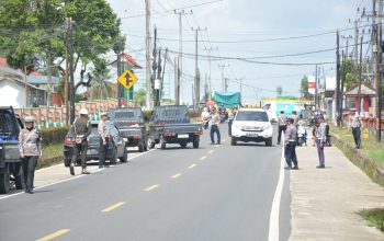 Operasi Gabungan di Perbatasan Pangkalpinang-Bangka, Banyak Pengendara Motor Kedapatan Tak Pakai Helm