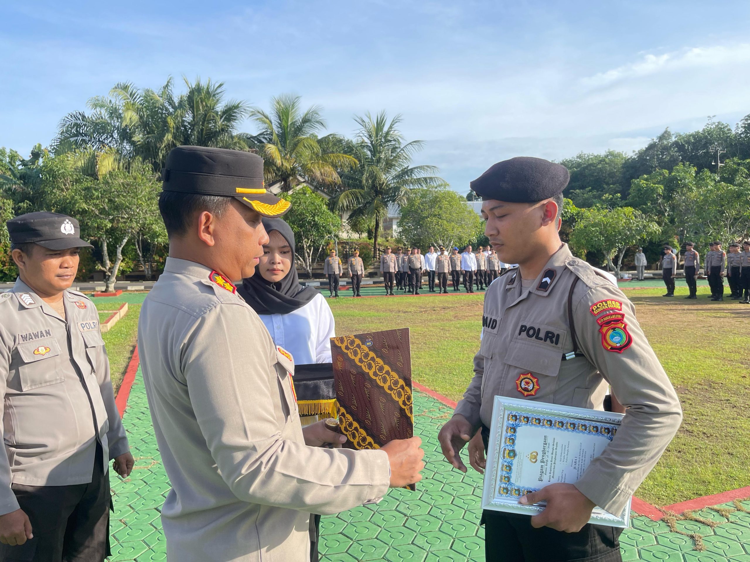 Polres Bangka Selatan Bangga Punya Bripda Said Hidayatullah