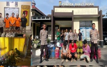 Sindikat Pengoplos Gas di Pangkalpinang Digerebek, Tiga Tertangkap dan Dua Masih Buron