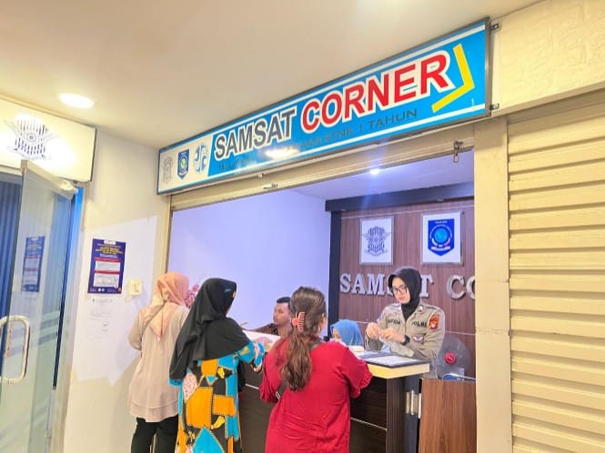 Warga Bangka Belitung Bisa Bayar Pajak Tahunan Kendaraan di Samsat Corner BTC