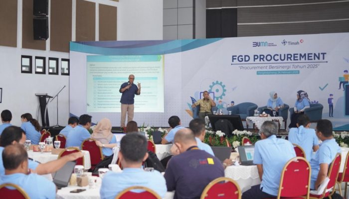 PT Timah Perkuat Tata Kelola Perusahaan dengan FGD Procurement
