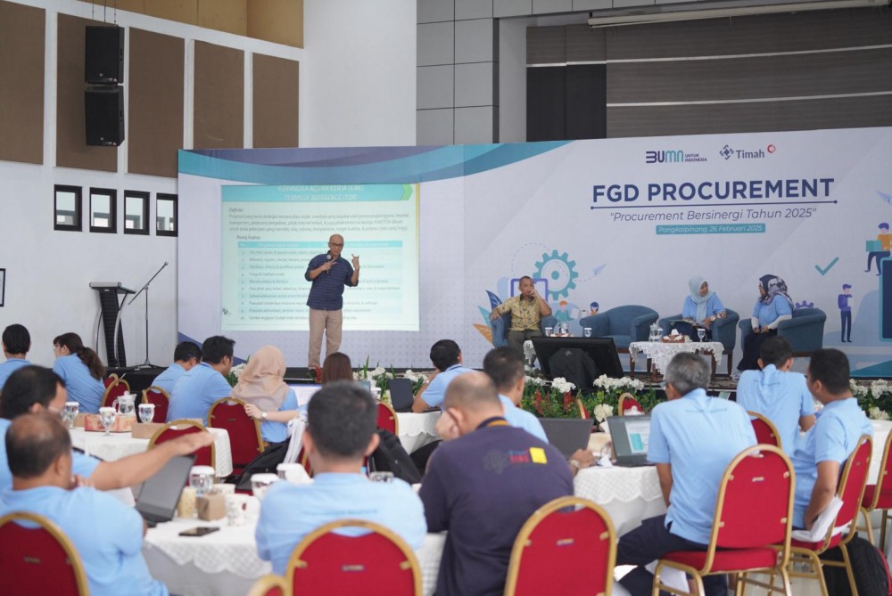 PT Timah Perkuat Tata Kelola Perusahaan dengan FGD Procurement