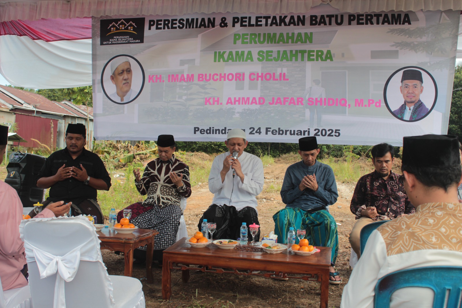 Tanpa DP, Ikama Babel Bangun Perumahan untuk Masyarakat Madura di Bangka Tengah