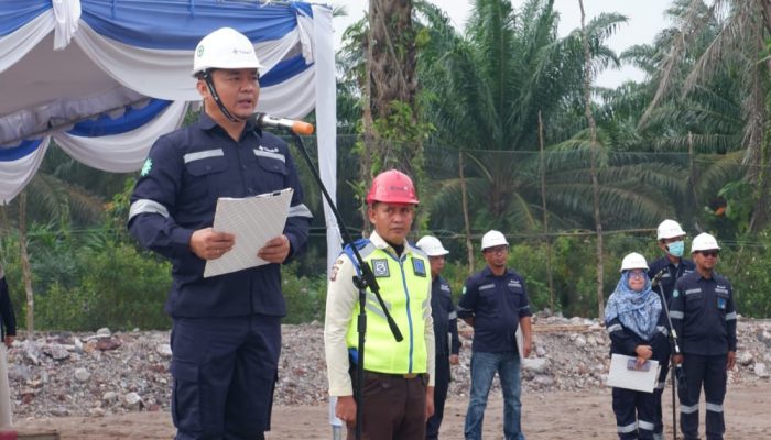 PT Timah Area Bangka Selatan Gelar Apel dan Simulasi Keselamatan di Bulan K3 Nasional