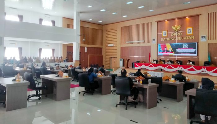 Rapat DPRD Basel Soal Lahan Masyarakat Desa Malik dan PT SNS Buntu