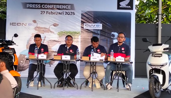 Honda Luncurkan Motor Listrik ICON e: dan CUV e: di Bangka Belitung, Tawarkan Diskon Menarik