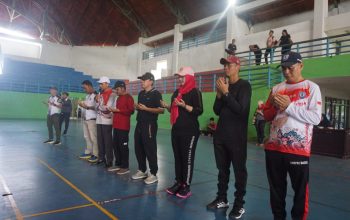 Debby Vita Dewi Buka Turnamen Futsal Korpri, Tekankan Pentingnya Sportivitas 