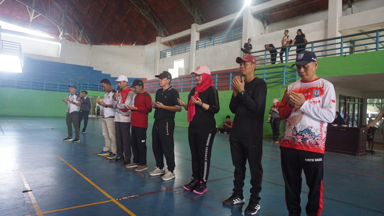 Debby Vita Dewi Buka Turnamen Futsal Korpri, Tekankan Pentingnya Sportivitas 