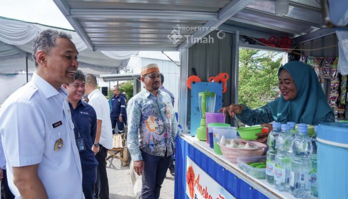 Sentra UMKM PT Timah, Tingkatkan Peluang Usaha bagi Pengusaha Lokal di Nelayan II Sungailiat