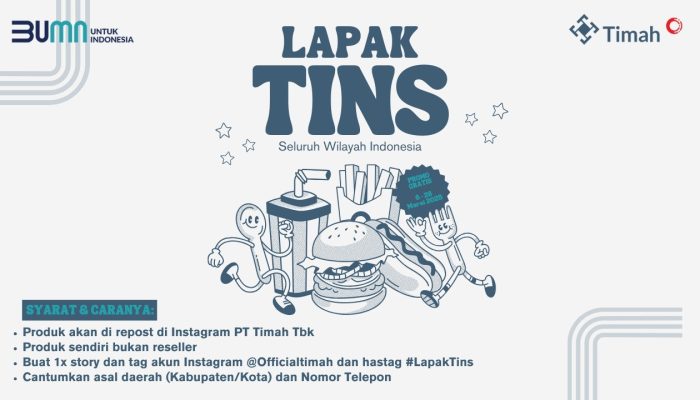 Lewat Lapak TINS, PT Timah Dorong UMKM Go Digital di Bulan Ramadan