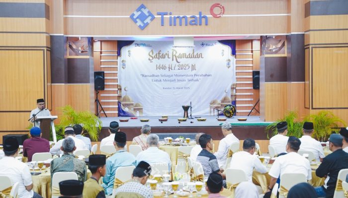 PT Timah Perkuat Silaturahmi Lewat Safari Ramadan di Kundur