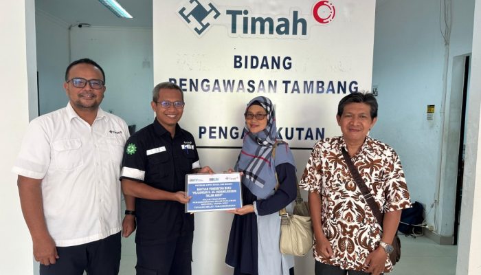 Lestarikan Sejarah, PT Timah Bantu Penerbitan Buku Perjuangan H. AS. Hanandjoeddin