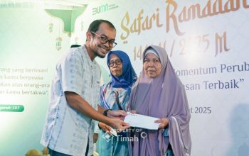 Wujud Apresiasi di Bulan Ramadan, PT Timah Beri Tali Asih untuk Guru Ngaji di Bangka Barat