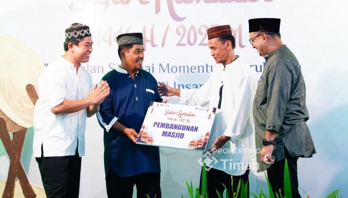 Ketua Masjid Al Hidayah Tegal Rejo Apresiasi Peran PT Timah dalam Membantu Rumah Ibadah